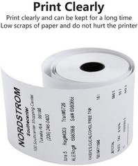 2 1/4″ x 85′ Thermal Receipt Paper Credit Card POS Cash Register 50-1000 Rolls