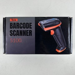 Tera Barcode Scanner Wireless 1D Laser Cordless Barcode Reader 5100 Pink