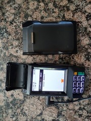 Dejavoo Z9 VEGA3000 Black 3.5″ LCD POS Credit Card Terminal TESTED