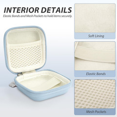 Card Reader Case for Square Contactless & Chip Reader (1St/2Nd Gen), Mini Hard S