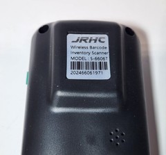 2D Wireless Barcode Scanner, JRHC Portable Inventory Scanner & Data Collector