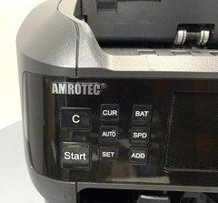 Amrotec X-1000 Mixed Currency Discriminator Counter W/Display 100-240V AC Tested