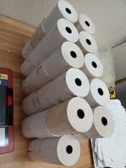 LOT OF 32 Unbranded Thermal POS Receipt Paper 3 1/8 X 230′