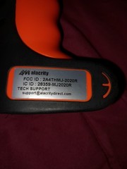 Alacrity Wireless 2D Bluetooth Barcode Scanner MJ-2020R (Tested/Working)