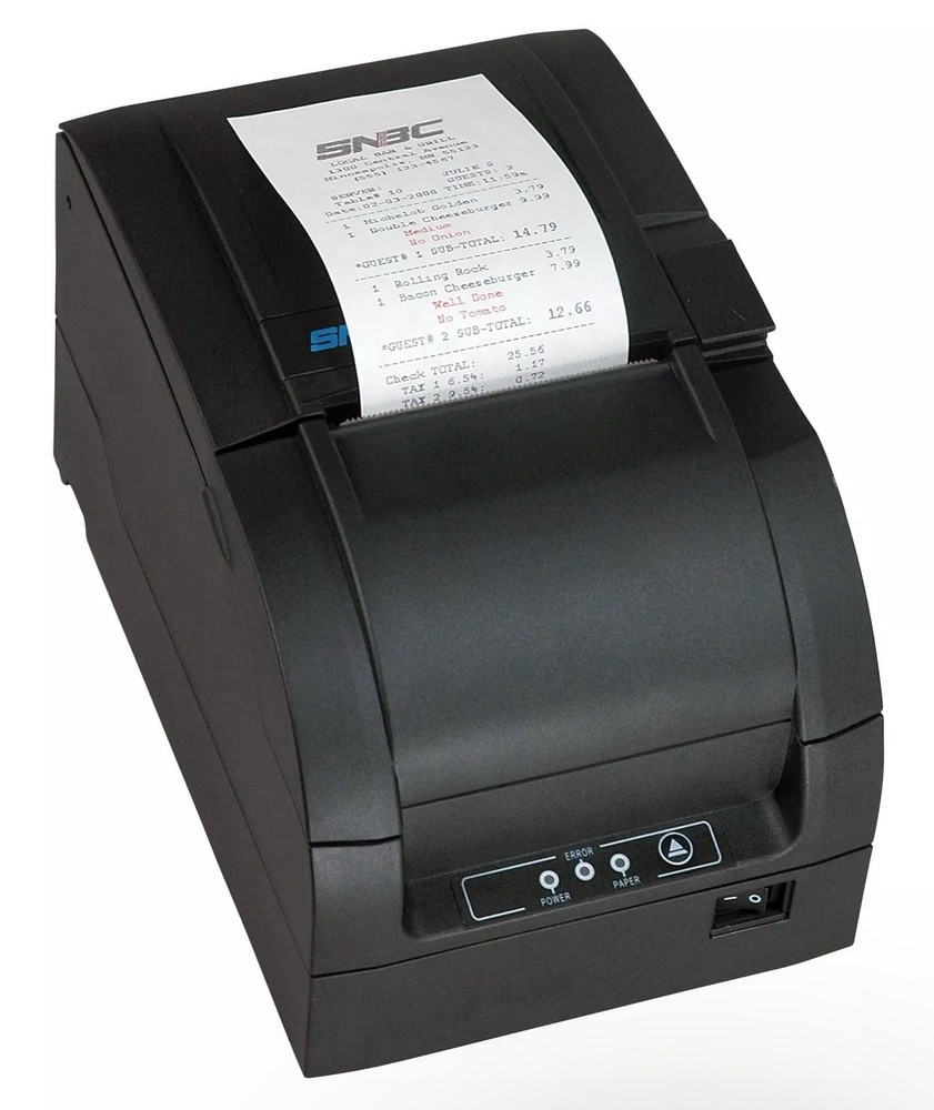 SNBC BTP-M300A Impact Kitchen Printer ETHERNET SERIAL USB Auto Cutter