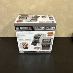 Nadex Coins S180 Digital Coin Counter, Sorter, and Wrapper, Black, 200 Coins