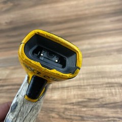 Powerscan Black & Yellow Handheld Barcode Scanner For Parts Untested