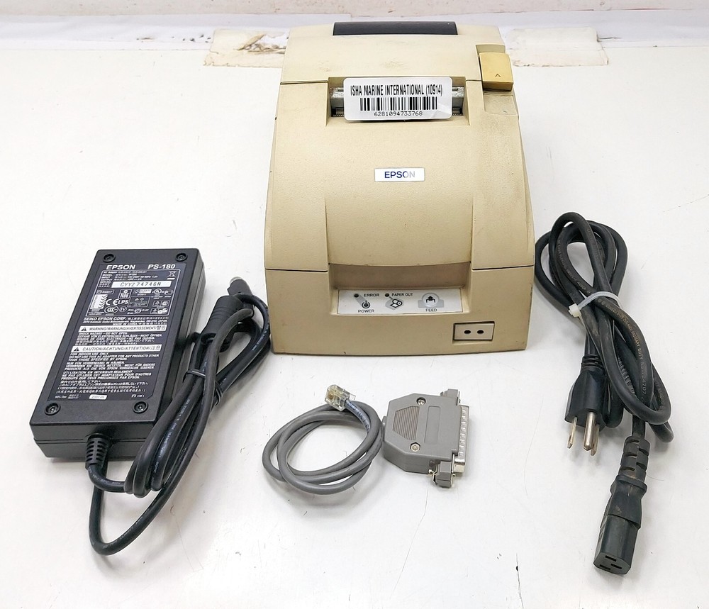 Epson TM-U220D Impact Dot Matrix POS Receipt/Kitchen Printer