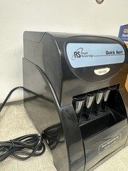Royal Sovereign QS-1AC Coin Sorter Counter Machine tested and works perfectly
