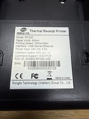 Rongta RP326 Thermal Receipt Printer 80mm USB Serial Ethernet ESC/POS Working