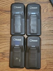 LOT(4) Toast Flex POS Go 2 Handheld Tablet Mobile Computer w/ Charging Dock
