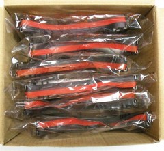 EPSON E-38-BR ERC 30/34/38 Compatible POS PRINTER Ribbons Box Of 6 NEW Red/Black