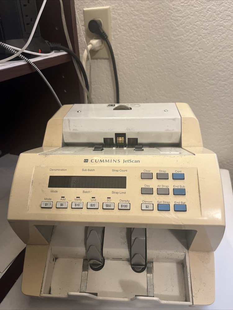 Cummins Jetscan 4065 Currency Bill Counter Machine – 406-9905-00 #U2035