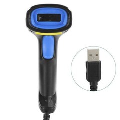 Laser Barcode Scanner USB Wired 1D Barcode Scanner Reader Scanning Gun For POS