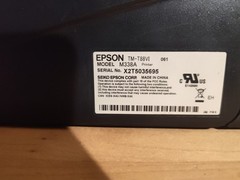 Epson TM-T88VI POS Compact Thermal Receipt Printer Ethernet USB M338A