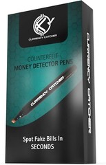 Counterfeit Money Detector Pen – 12 Pack Bill Checker Markers Detect Fake Money