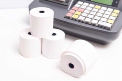 2 1/4 x 150′ 1 Ply Bond Paper 10 Rolls Bond Kitchen Receipt Printer Calculators