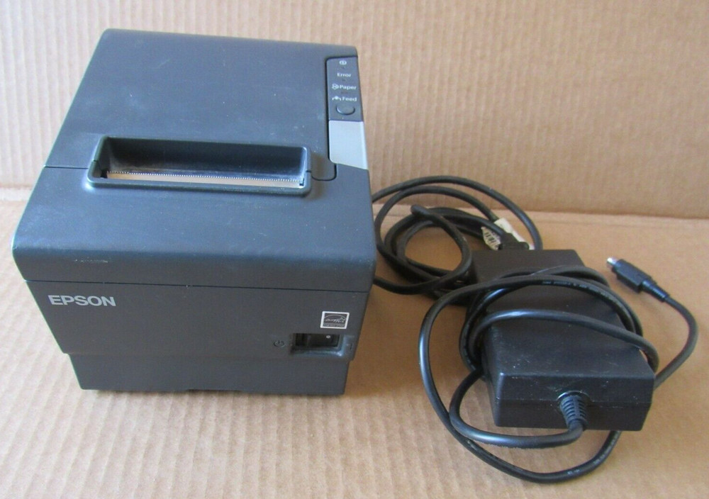 Epson Thermal Receipt Printer – TM-T88V (M244A) w/ Power Supply