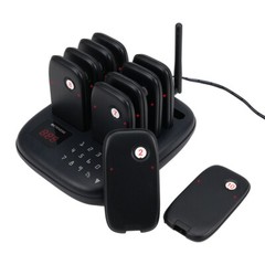 TD175S Restaurant Pager System, Pagers For Restaurant, 10 Beepers For Food Truck