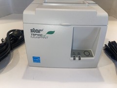 Star TSP100II Thermal POS Receipt Printer USB with Power Cord 143IIU Very Clean