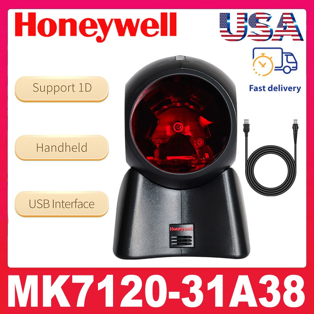 Honeywell Orbit MS7120 Omni Directional USB 1D Barcode Scanner MK7120-31A38 USA