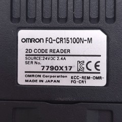 Omron FQ-CR15100N-M Multi Code Reader, 752×480, PNP, 380mm Max Range, 24VDC