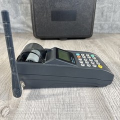 Lipman NURIT 3010 Wireless POS Credit Card Terminal w Case Charger Powers On
