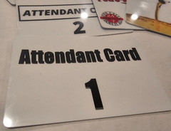 Verifone Attendant Cards – Made to order
