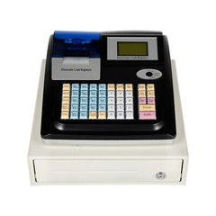 Square POS Terminal Cash Register Complete W/ Printer, And Cash Drawer, 48 Keys