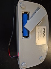 KHIPPUS K410 UV Counterfeit Money Detector Machine, Battery/Wired, Plastic