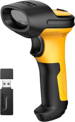 P6 Wireless Barcode Scanner – 60M Range, 2600mAh Battery for Ultimate Mobility