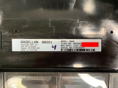 Magellan 9800i (9806) Grocery Scanner Scale + Top Down Reader + Cable + Manual