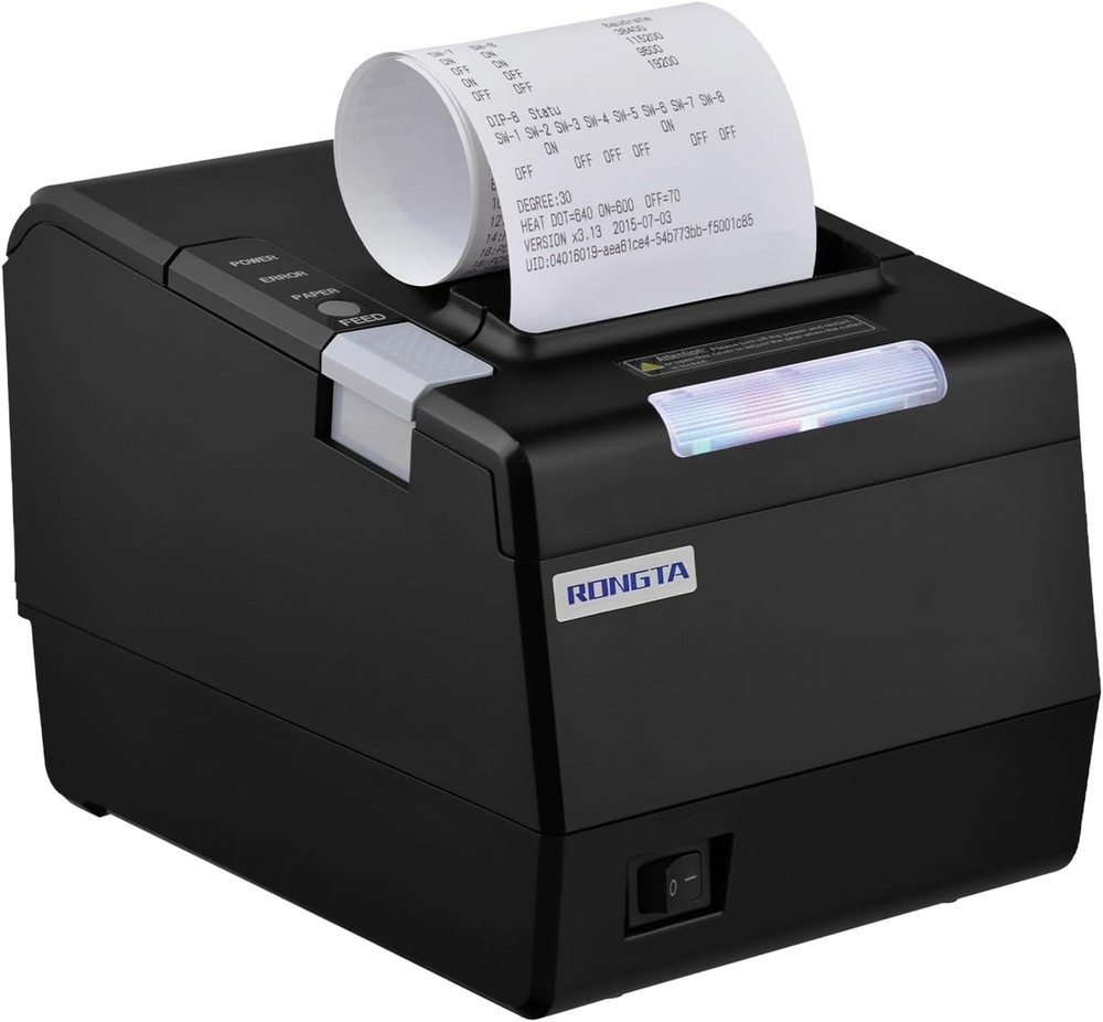 Rongta POS Printer 80mm Thermal Receipt w Auto Cutter