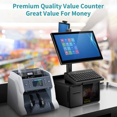 RIBAO BC-40 Money Bill Counter Machine Mixed Denomination Counting Commercial