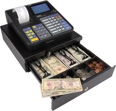 Royal 6000ML Cash Register, Black