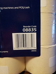 PM Company Perfection 08835 POS/Calculator Rolls, 2.25 In., x 150 Ft, 12/Pack