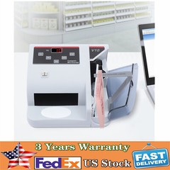 Portable Money Bill Counter Counting Machine with UV/MG/WM Counterfeit Detection