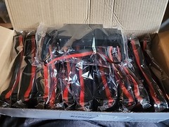 (12) EPSON ERC 30 / 34 / 38 COMPATIBLE BLACK & RED INK POS PRINTER RIBBONS *NEW*