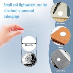 300 Pcs Round 25mm/1″ Dia NFC Tag 215 Coin Tag 504 Bytes Blank Chip Card Sticker