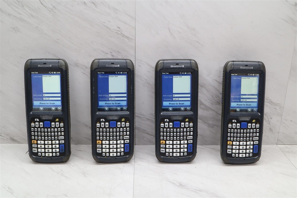 4 LOT – Honeywell CN75LAN Handheld Computer HD5-CN75LAN with BATTERY