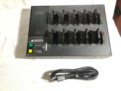 HHP Handheld Products 10-Slot Battery Charger 7200 Dolphin 90009373 + batteries