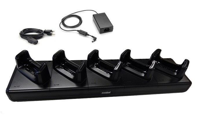 Zebra Motorola 5-Slot TC55 TC55AH TC55BH TC55CH Charger Cradle CRDUNIV-55-5000R