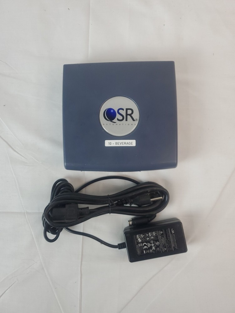 QSR Automations DE-4100 ePic Kitchen Restaurant Video Controller With AC Adapter