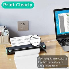 200 Sheets Thermal Printer Paper 8.5×11 Inch US Letter Folding Printing