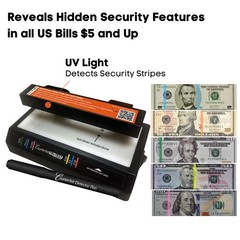 Dri Mark Tri Test – Counterfeit Bill Detector Machine w/AC Adapter – 3 Tests…