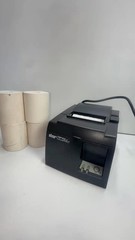 Star Micronics tsp100 future print POS Thermal Receipt Printer and 4 Rolls Pape