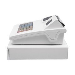 Electronic Cash Register Pos System Supermarket Bar Retail Shop with Cash Drawer