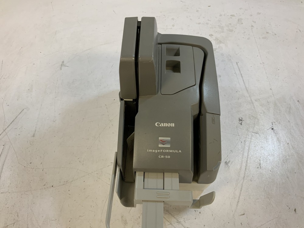 Canon CR-50/M111101 imageFORMULA 16V 1.2A Check Scanner (MA2-9564), Gray G4C