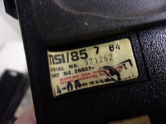 MSI/88s controller/programmer and msi/ 85