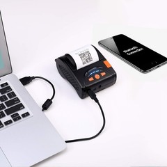 Bluetooth Receipt Printer, 58mm Mini Wireless POS Thermal Printer for Restaur…